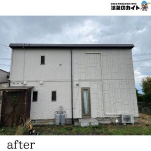 山梨県 甲斐市　I様邸【外壁塗装】｜山梨県地域密着型塗装店（塗装のカイト）