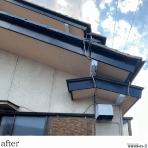 山梨県 甲斐市　S様邸【付帯部塗装】｜山梨県地域密着型塗装店（塗装のカイト）