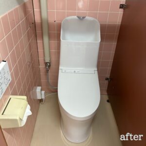 山梨県　昭和町　オフィス【トイレ交換工事】｜山梨県地域密着型塗装店（塗装のカイト）